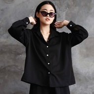 Preloved atwell apparel yarra black shirt