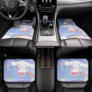 Sanrio Cinnamoroll Car floor mats Car universal high-end carpet floor mats Car floor mats 4-piece set