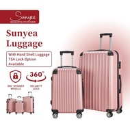 SUNYEA Official Store Premium Luggage With Hard Shell Luggage / Expandable / TSA Lock Option Availab