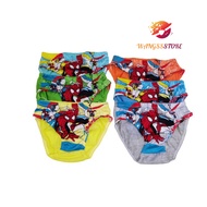 wangssstore 12PCS Character Kid's/Boy's Underwear Briefs 2-4yrs Kids Brief For Boy