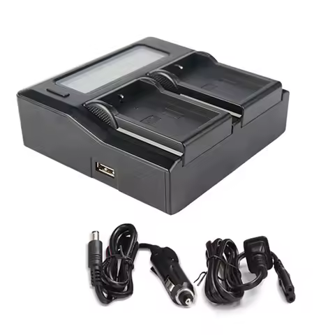 Smart Digital Charger For Nikon D40X D60 D3000 D5000 Camera Battery Charger EU Plug