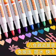 Touchcolor 丙烯马克笔套装儿童涂鸦笔防水不透色diy相册专用丙烯画笔颜料咕卡笔细头 免按压-48色丙烯马克笔