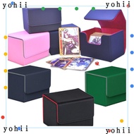 YOHII Game MTG Trading Card Holder, PU Organizer Deck Box, Collection Box Storage Gift Box Collectib