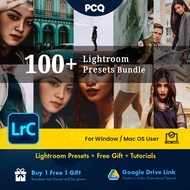 [PS+LR] 100+ Lightroom Presets Bundle | Lightroom Preset Pc + Mac + Free Gift