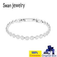 214S Swan Jewelry FHTJ Swan Jewelry Bracelet Stacking Ladies Bracelet Swarovski Female Bracelet Rhin
