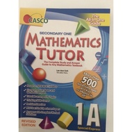 Mathematics Tutor 1A (Casco) - Secondary 1