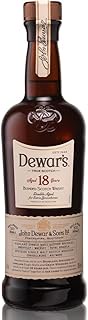 Dewar’s 18 Year Old Blended Scotch Whisky, 75cl / 750ml, 40% ABV, Double Aged in Fine Oak Casks For 