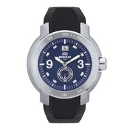 Roscani Pedro 969 (WR 5ATM) Men Silicone Watch | All Stainless Steel | 5ATM | Mineral Crystal | Date