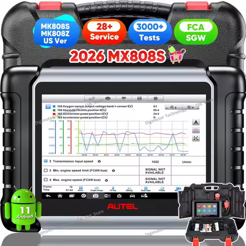 Autel MaxiCheck MX808S OBD2 Scanner Diagnostic Tool, 3000+ Tests, 28+Services, All Systems Diagnose,