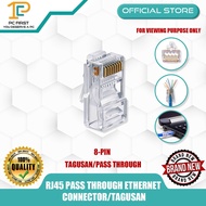 RJ45 PASS THROUGH ETHERNET CONNECTOR/TAGUSAN