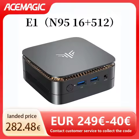 ACEMAGIC Intel N150/N95 Mini Host 11 Pro Desktop 4K Dual Display RAM 16GB SSD 512GB/1TB3.6GHz Suitab