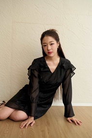 Lullaby dress [ สินค้าพร้อมส่งค่ะ ]