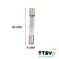 ฟิวส์ไมโครเวฟพร้อมกระบอกฟิวส์ ไฮโวลท์ 5KV 0.85A 850mA อะไหล่ไมโครเวฟ (ใช้ได้ทุกรุ่นทุกยี้ห้อ) 1ชิ้น