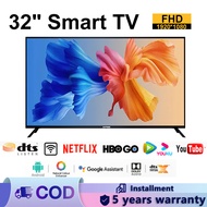 Smart TV 32 Inch Television Android 12.0 TV LED Full HD Dolby Vision Dolby Audio With Wifi 5 year warranty