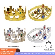 RATU King of queen birthday crown king & queen crown/ king crown/ queen crown hat/ 1