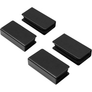 Klip Kaca T Tulead Black Strike Plate Magnetic Rectangular Glass Clamp 1.6"x0.4"x0.8" Pek 4 untuk Ka