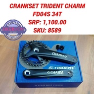 CRANKSET TRIDENT CHARM FD04S 34T/BIKERMOM