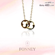 Fonney-สร้อยคอรุ่น ดอกไม้คู่ N24923