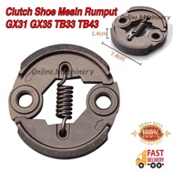 TAHAN LASAK - CLUTCH SHOE SPAREPART MESIN RUMPUT Clutch Shoe Honda GX31 GX35 TL33 TL43 TB33 TB43 TU3