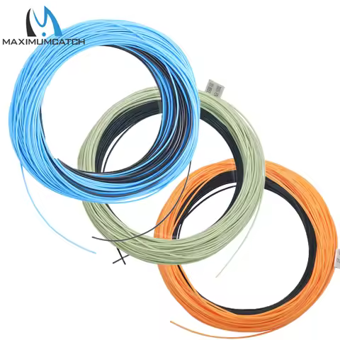 Maximumcatch Sinking Tip Floating Fly Line Weight Forward WF 80-100 FT 4-8WT 3IPS for Trout Salmon B