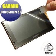 【Ezstick】GARMIN DriveSmart 51 5吋 靜電式LCD螢幕貼