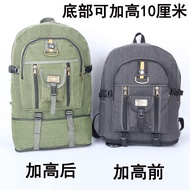 New Outdoor 60L Canvas Hiking Bag Super Large Capacity Backpack Men's Luggage Backpack Hiking Lightw