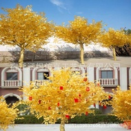 New Year Wishing Tree Fortune Tree Blessing Golden Banyan Tree gold Tree Banyan Tree Artificial Tree