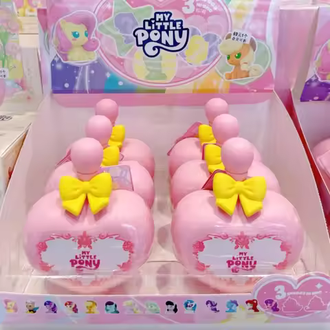 My Little Pony Magic Bottle Trendy Blind Box Toys Cute Mini Anime Figures Twilight Sparkle Applejack