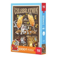TOi圖益 Tom and Jerry 干杯 拼圖1000片 經典動畫 趣味收藏 禮物