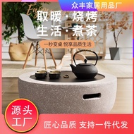 HY-16💞Outdoor Barbecue Oven Charcoal Barbecue Table Balcony Courtyard Indoor Carbon Roasting Stove Barbecue Grill Home L