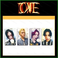 4PCS/Set XLOV WUMUTI LOMO Card RUI 2nd SINGLE ALBUM I ONE Postcards Collection Stars Peripheral
