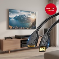 Vention HDMI 4K 60Hz 、、、。  Vention Kabel Sambungan HDMI 4K 60Hz Lelaki ke Perempuan untuk TV HD LCD 