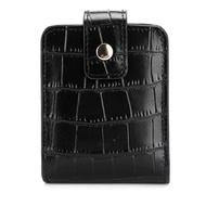 Dompet Lipstik Kulit Dengan Cermin Lipat Tempat Lipstik Korea Style Mini Lipstik Bag
