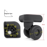 W376 Cardile Crocodile Luggage Wheel Replacement Universal Wheel Suitcase Reel Accessories Trolley C