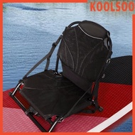 [Koolsoo] Kayak Seat Canoe Seat Foldable Board Boat Seat Fishing Seat for Travel Kayaking Fishing Boat