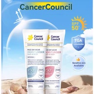 Australian Cancer Council Sunscreen SPF50+Sunscreen Body Sunscreen75ml EXP-2028