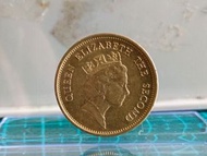 香港 1990 伍毫 大皇冠