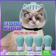 Comfortable Cat Head Cover/Cat Foot Cover Cat Muzzle Anti-Biting Space Hood Pet Head Cover for Pet G