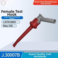 Brass and PA Test Connector with 4mm Banana Jack for CAT II Rated Signal Testing