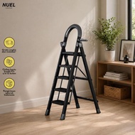 NUEL Steel Staircase Folding Iron Ladder/ Portable Aluminum Ladder/ 3-6 Steps