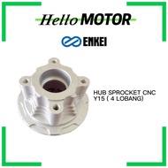 HUB SPROCKET FORGED CNC Y15 V1 V2 Y16 ENKEI SPOKET RANTAI