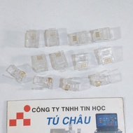 Rj11 4 line, Rj11 4 Pin (For 4 line phone cable, 4 heart, 4 Pin): Cover 10 Heads / 20 Heads / 50 Hea