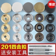 « Snap Button » Snap Button ORO Pure Copper Snap Button Tool Set Snap Button Seam-Free Nail Button C
