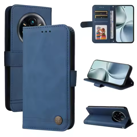 Premium Magnetic Leather Wallet Phone Case For OPPO Realme 15 15T 14 13 12 11 10 9 8 8i 7 Pro Plus 4