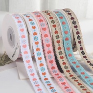 Heart Embroidery Ribbon Lace Lace Ribbon Handmade diy Ribbon Ethnic Style Ribbon Clothing Ribbon Edg