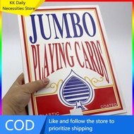 Jumbo Poker Playing Cards Classic Board Games For Kids Adults And Family Funny Card Entertainment