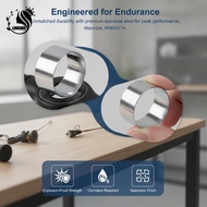 [Mini Spend ₫0-₫1.5k] Silver Stainless Steel Fishing Rod Rings 2Pcs PR001 PR00D 6mm Height Rust Proo