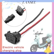LA 1/2/5pcs E-bike Battery Charger with 12AWG Cable Charging Plug Universal Charging Socket