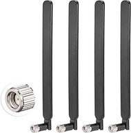 Bingfu Long Range 4g Cellular Trail Camera LTE Antenna 6dBi (RP-SMA Male)(2-Pack) Compatible with Sp