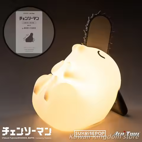Chainsaw Man Pochita Anime Cosplay Night Lamp Eye Protection Bedroom Bedsi Mascot Student Accessory 